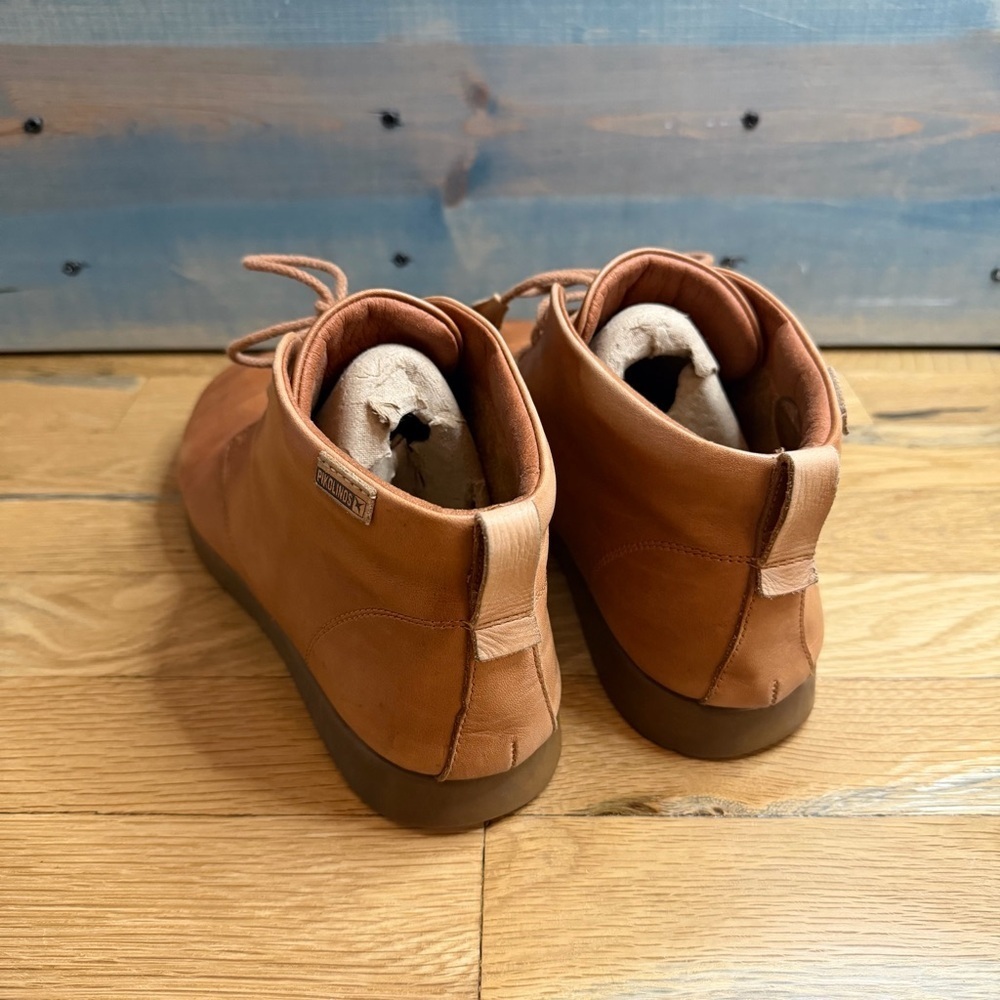 Pikolinos Tan Leather Mallorca Chukka Ankle Boots – Size 39 / US 8.5 - Picture 4 of 8